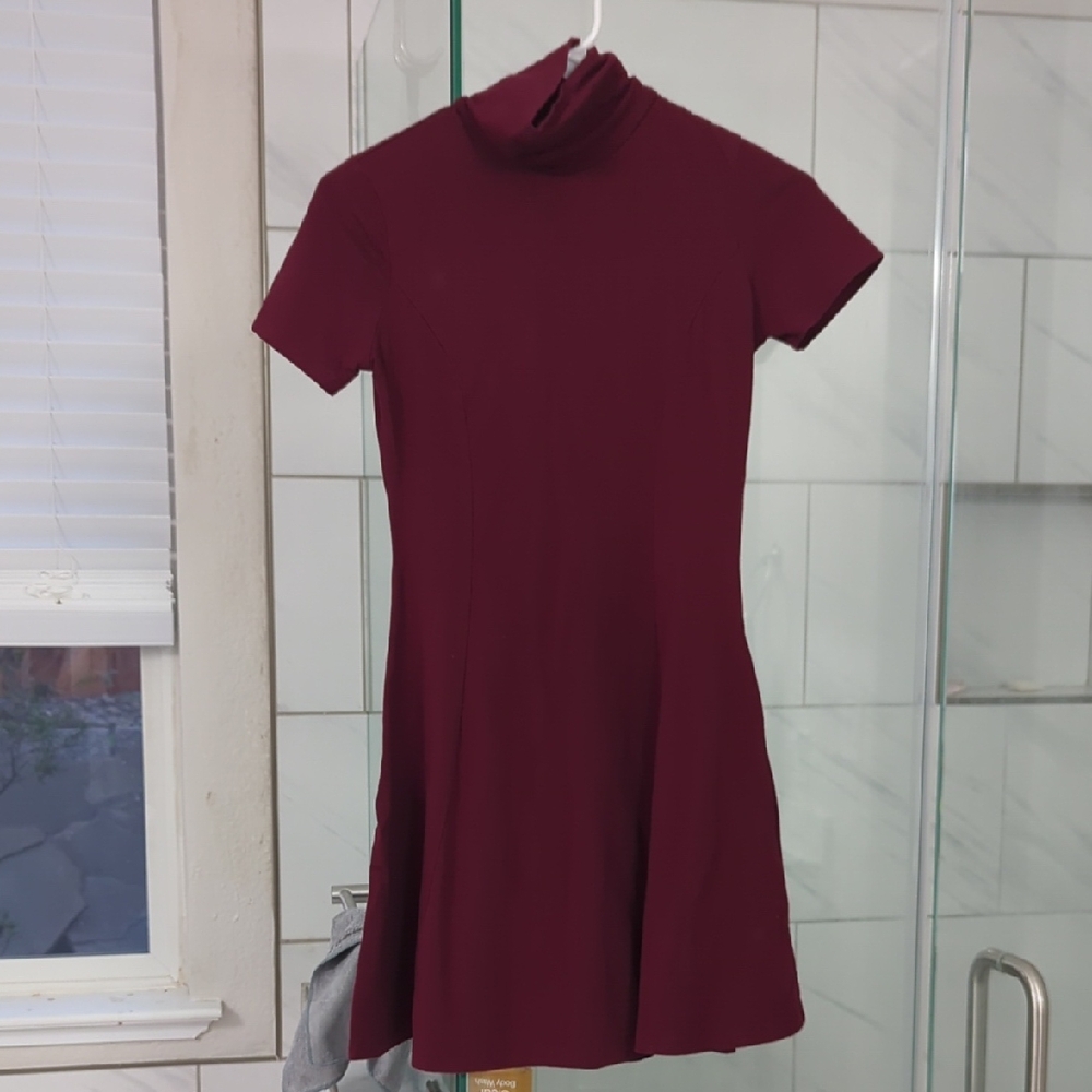 Forever 21 Burgundy Mini Dress